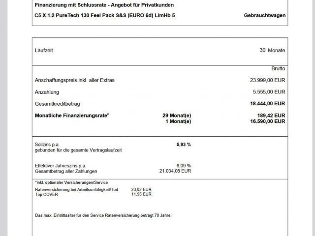 Citroen C5 X