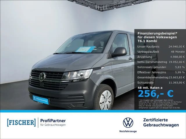Volkswagen T6.1 Kombi 2.0TDI kurz KR Klima BT GRA PDC 2022 Diesel