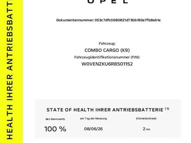 Opel Combo-e