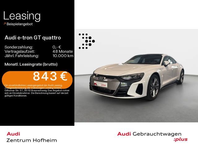 Audi e-tron GT e-tron GT qu*Air*HUD*Pano*LED*Virtual*Navi+*Spor 2022 Elektrisch