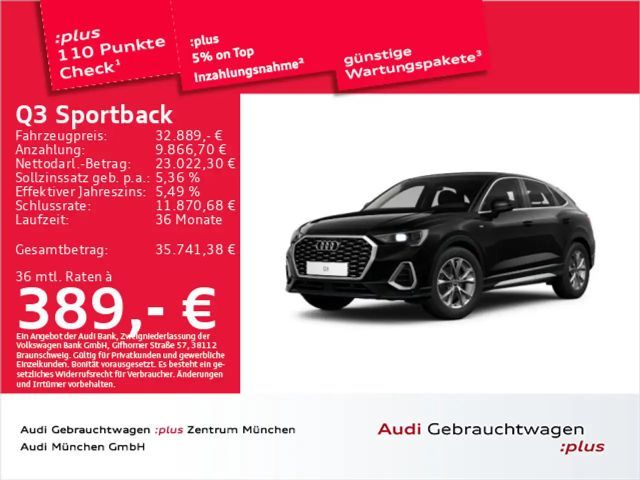 Audi Q3 35 TDI S tronic S line Navi+/Virtua 2023 Diesel