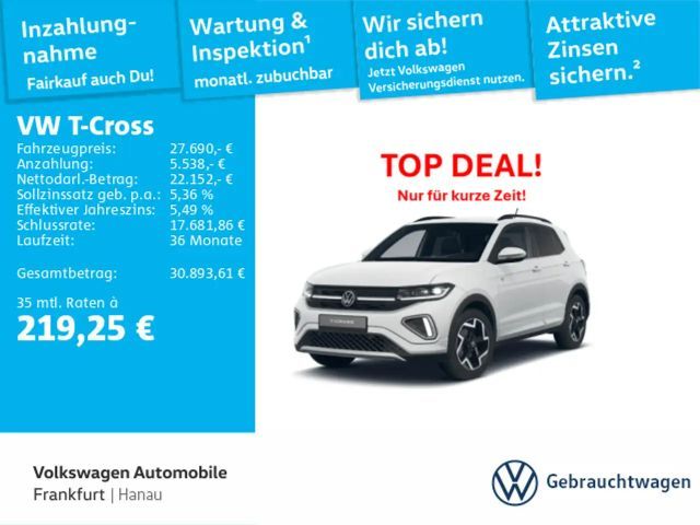 Volkswagen T-Cross R-Line 1.0 l TSI OPF 85 kW (116 PS) 6-Ga 2026 Benzine