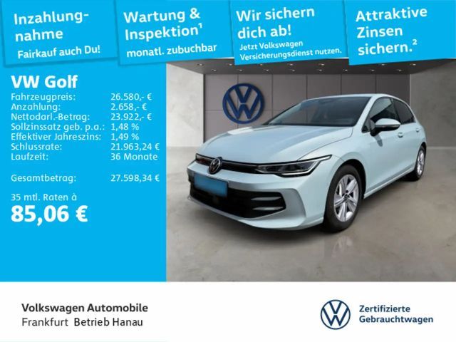 Volkswagen Golf VIII 1.5 TSI DSG Life LED NAV AHK HUD APP 2025 Benzine