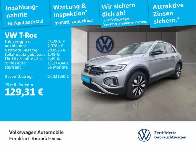 Volkswagen T-Roc GOAL 1.0 TSI 6-Gang LED NAVI APP 2024 Benzine