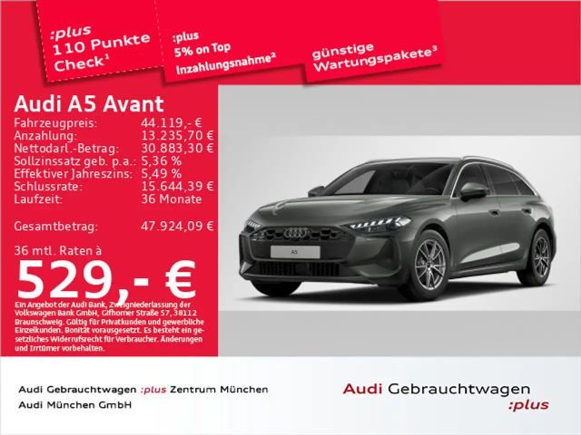 Audi A5 TFSI S tronic ACC/AHK/Virtual 2025 Benzine