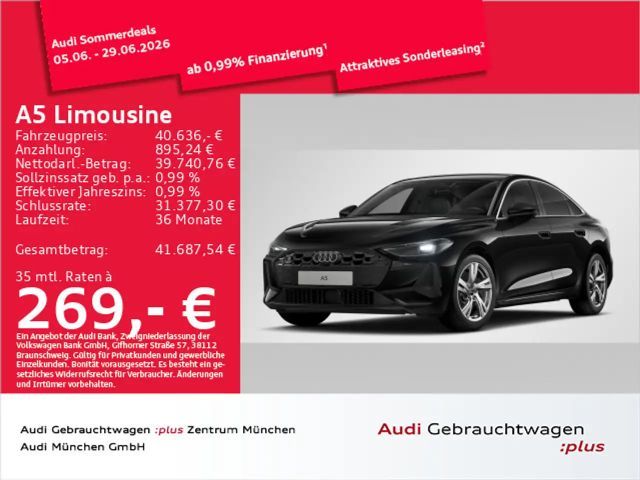 Audi A5 TDI S tronic Leder/Kamera/ACC 2025 Diesel