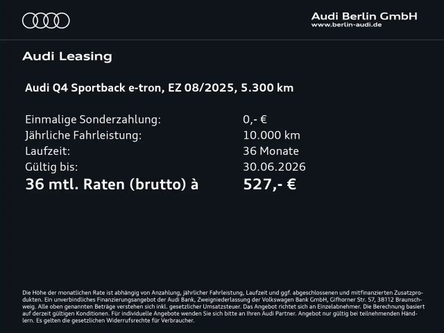 Audi Q4 e-tron