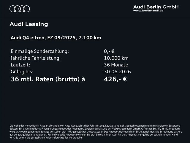 Audi Q4 e-tron