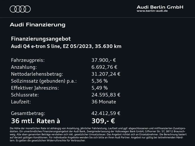 Audi Q4 e-tron