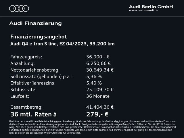 Audi Q4 e-tron