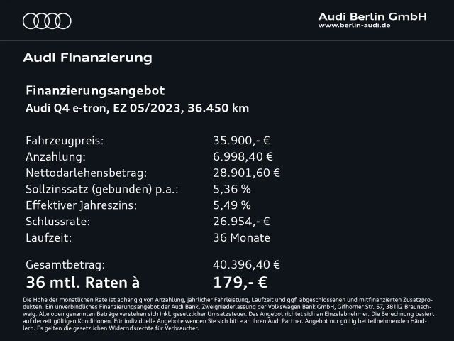 Audi Q4 e-tron