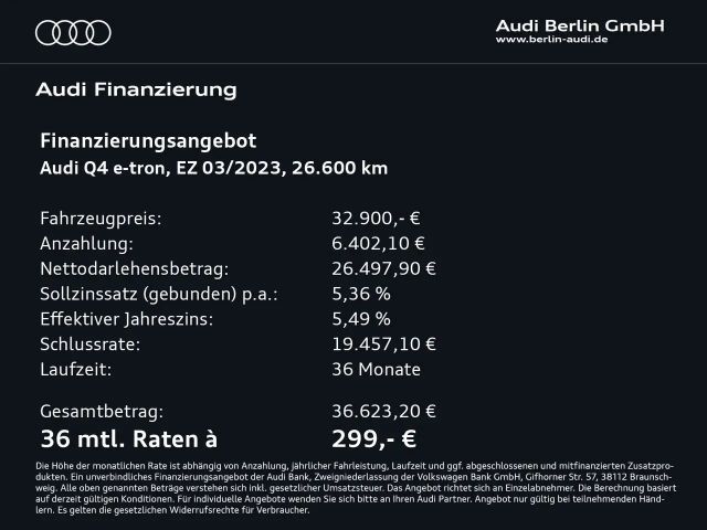 Audi Q4 e-tron
