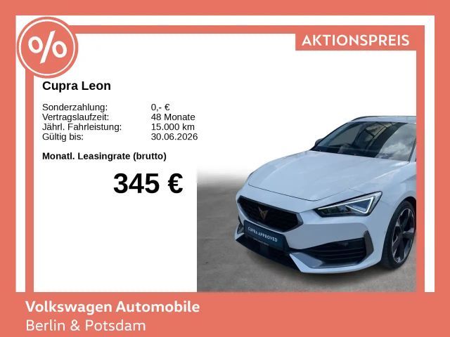 Cupra Leon Sportstourer 2.0 TSI DSG Navi LED SHZ ACC 2024 Benzine