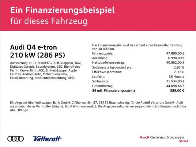 Audi Q4 e-tron