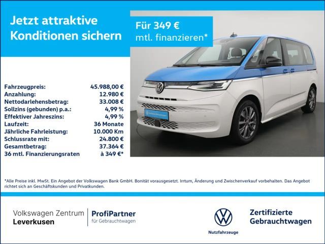 Volkswagen T7 Multivan eHybrid Style 7-SITZER PANO AHK A 2023 Hybride / Benzine