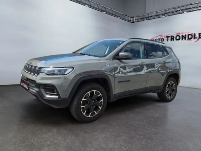 Jeep Compass 1.3 PHEV 4WD Trailhawk +360 Kamera+Leder 2021 Hybride / Benzine