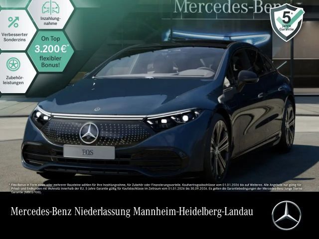 Mercedes-Benz EQS 580 4Matic Avantgarde Fahrass Airmat Pano HUD 2023 Elektrisch