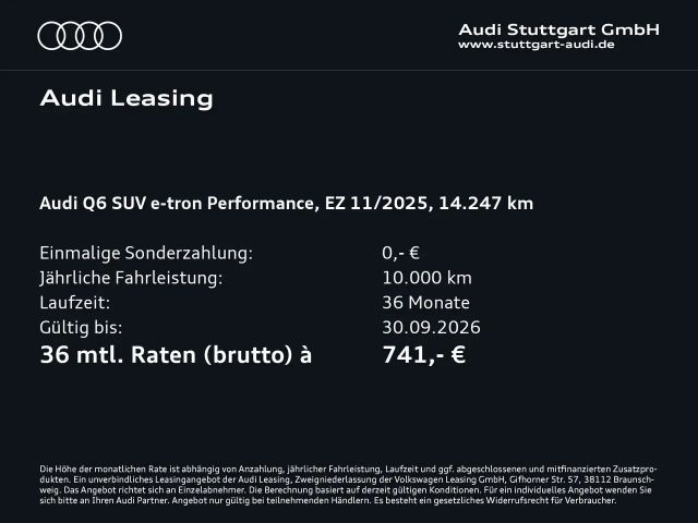 Audi Q6 e-tron