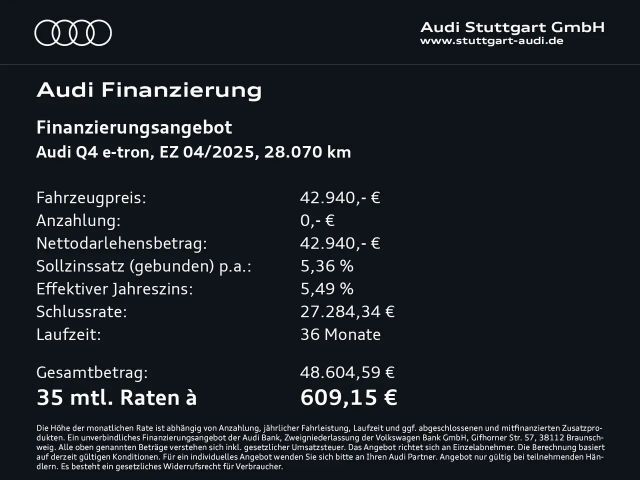 Audi Q4 e-tron