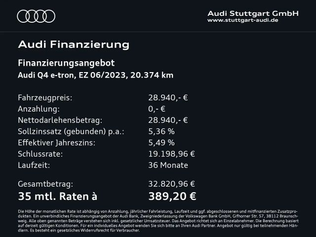 Audi Q4 e-tron