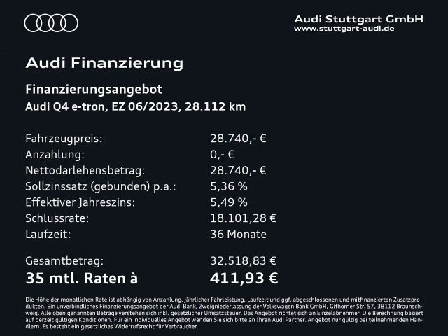 Audi Q4 e-tron