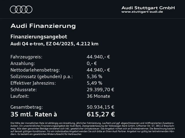 Audi Q4 e-tron