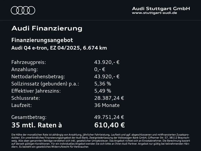 Audi Q4 e-tron