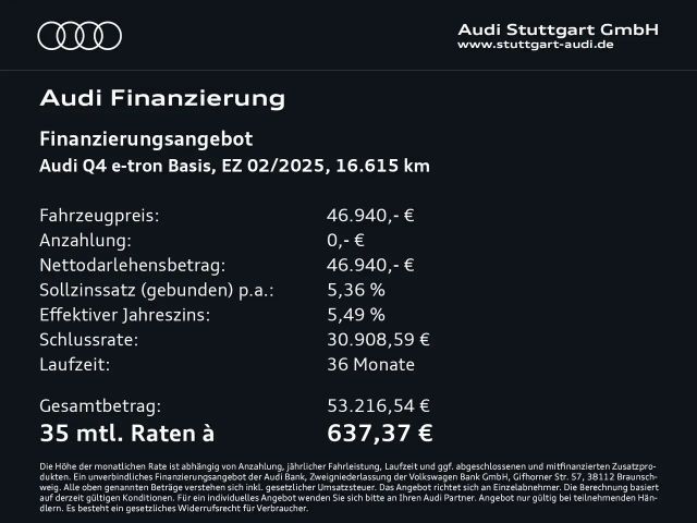Audi Q4 e-tron