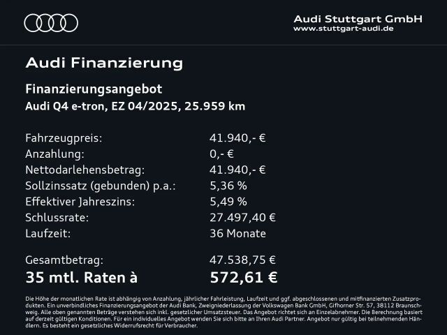 Audi Q4 e-tron