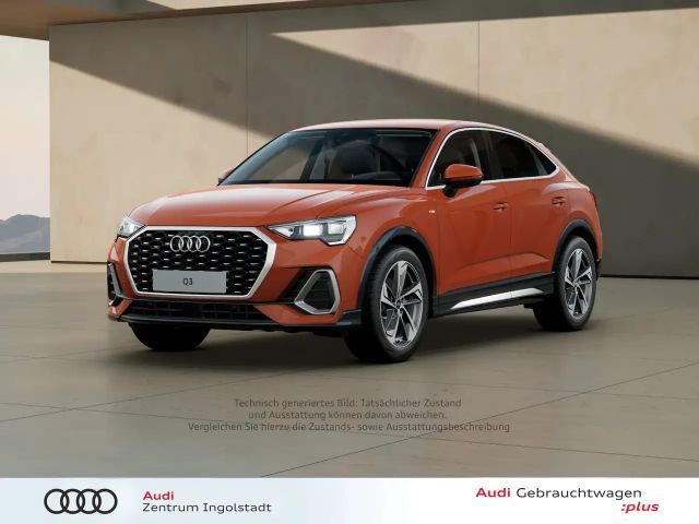 Audi Q3 Sportback 35 TFSI S line AHK ACC PDC Navi 19" 2025 Benzine