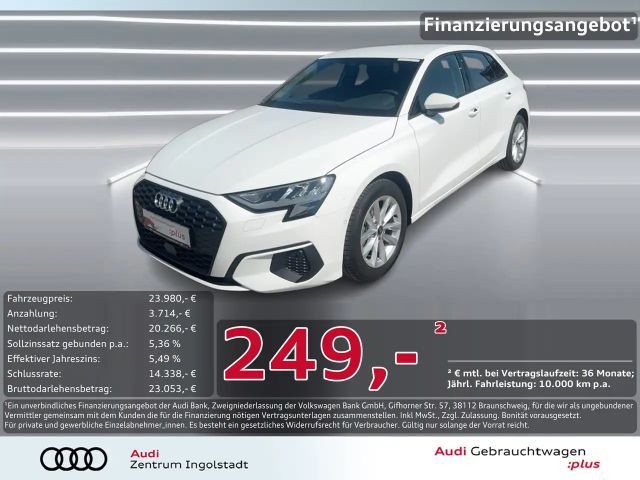 Audi A3 Sportback 30 TFSI PDC+ SHZ NAVI+ Virtual+ 16" 2023 Benzine