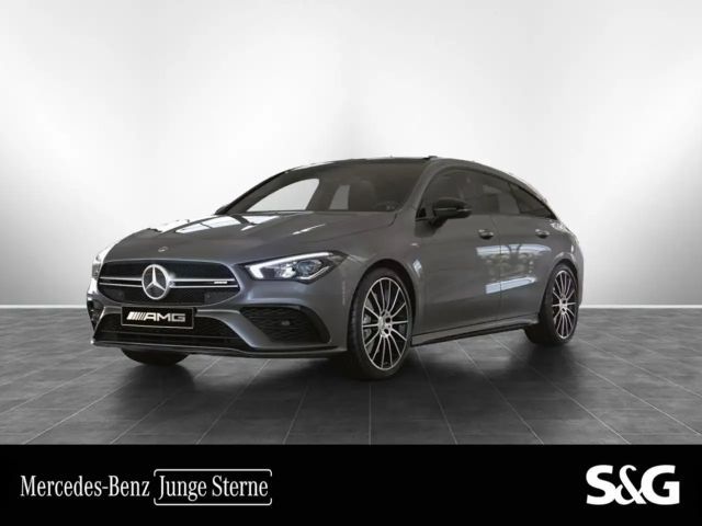 Mercedes-Benz CLA 35 AMG 4M Night+Pano+HUD+MBUX 2021 Benzine