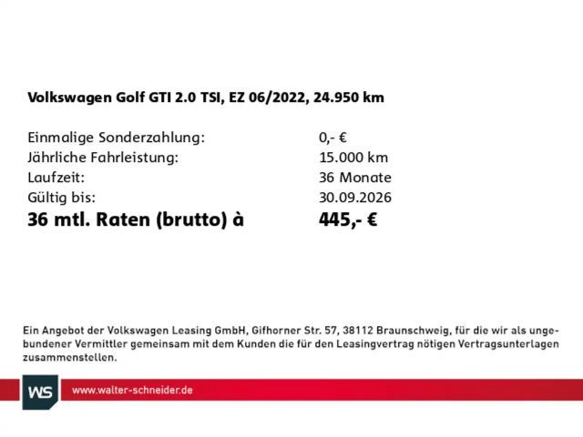 Volkswagen Golf GTI