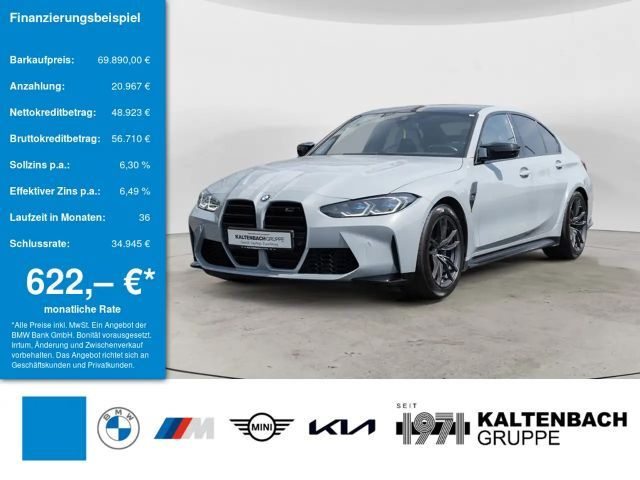 BMW M3 Competition M xDrive LASER LED NAVI H/K 2023 Benzine