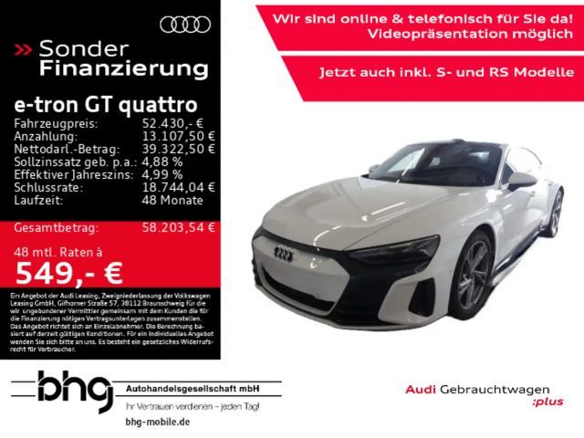 Audi e-tron GT SportPlus MatrixLED HUD B+Osou 2023 Elektrisch