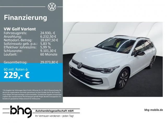 Volkswagen Golf Variant 1,5 TSI OPF Goal AHK TravelAssist N 2025 Benzine