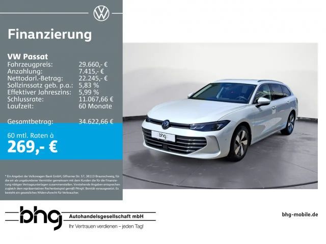 Volkswagen Passat Business 1,5 eTSI OPF DSG 2025 Benzine