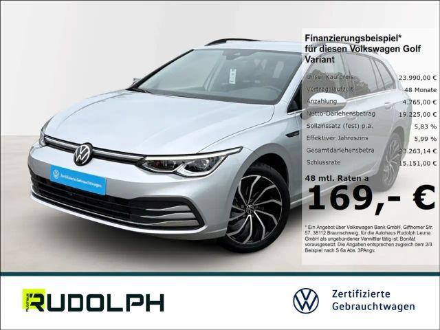 Volkswagen Golf Variant VIII Style 1.5 eTSI DS LED SHZ Navi ACC Fernlichta 2022 Benzine