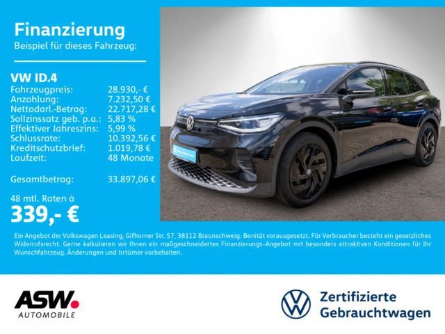 Volkswagen ID.4 Pro Performance LED Navi RFK Wäpu PANO ACC 2022 Elektrisch