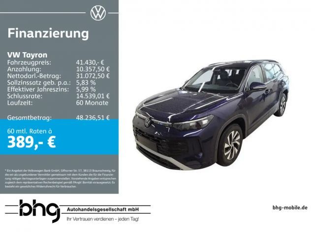 Volkswagen Tayron Life 1,5 l eHybrid OPF (15 2025 Hybride / Benzine