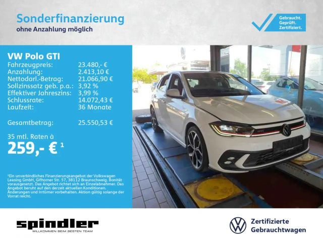 Volkswagen Polo GTI 2.0TSI DSG / CarPlay, Navi, Matrix, RFK 2022 Benzine
