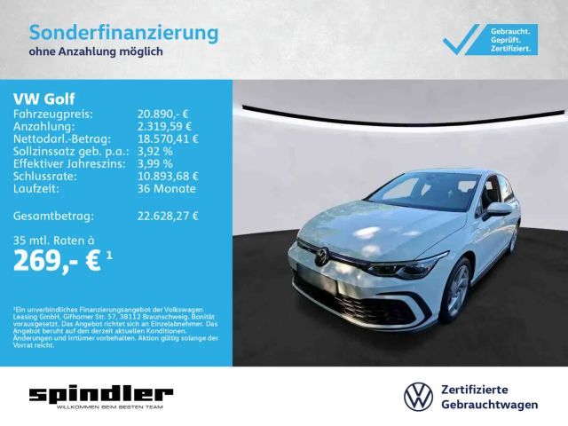 Volkswagen Golf GTE VIII GTE 1.4 eHybrid DSG / CarPlay, LED+ 2021 Hybride / Benzine