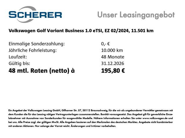 Volkswagen Golf Variant