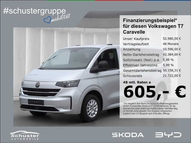 Volkswagen T7 Caravelle LR Life 9Sitze TDI*Autom Temp R-Kam 2026 Diesel