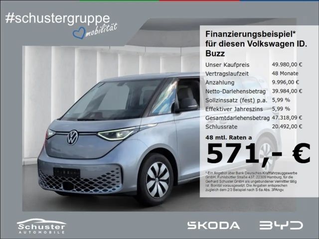 Volkswagen ID. Buzz Pro*AHK IQ-LED 4xSHZ el.Heckk Navi Temp 2025 Elektrisch
