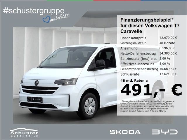 Volkswagen T7 Caravelle LR Life 9-Sitze TDI*LED Tempo R-Kam 2026 Diesel