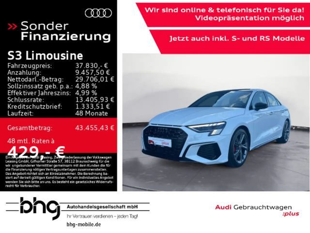 Audi S3 quattro S-tronic HUD Navi B&O ACC 2023 Benzine