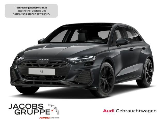 Audi A3 Sportback 40 TFSIe 2x S line Black+/Pano/Navi/HuD/Kamera 2025 Hybride / Benzine