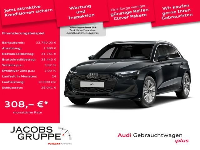 Audi A3 Sportback TFSIe Kamera/Navi/LED/Sitzh./ACC 2025 Hybride / Benzine