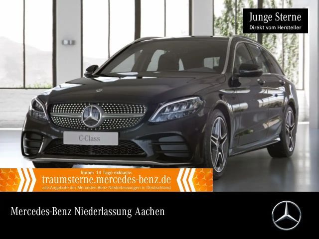 Mercedes-Benz C 180 T AMG+LED+SPUR+TOTW+KEYLESS+9G 2021 Benzine